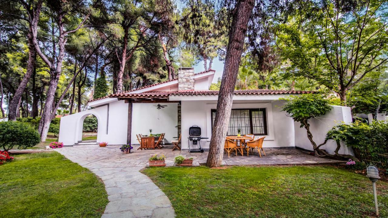 סאני ביץ' Beautiful Holiday Villa In Sani מראה חיצוני תמונה